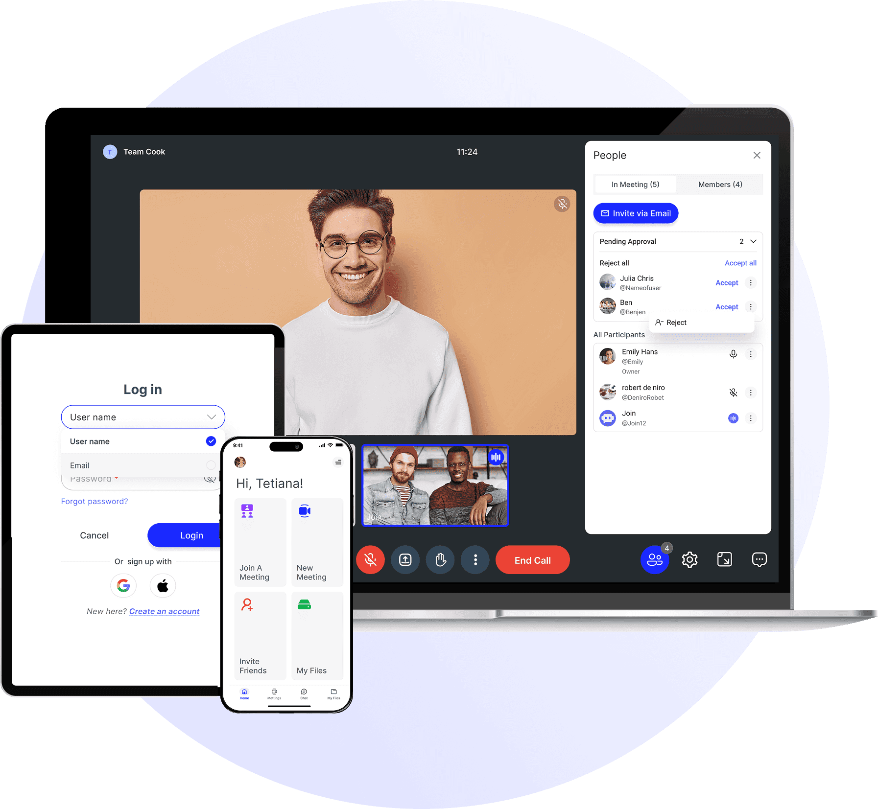 SafeMeet devices