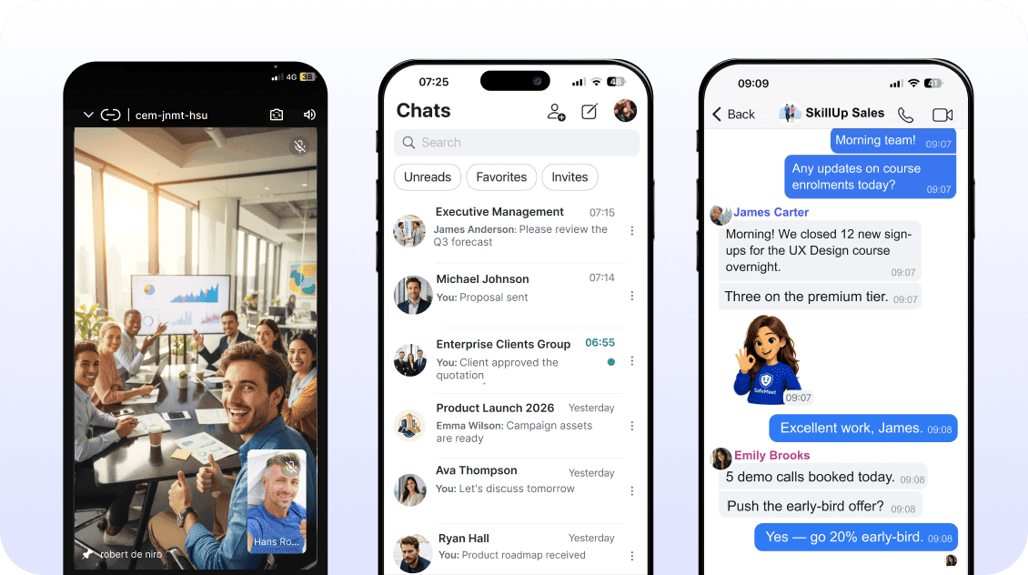 SafeMeet Mobile Apps